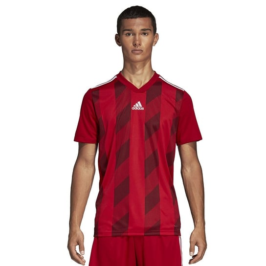 Adidas, Koszulka męska, Striped 19 JSY DP3199, czerwony, rozmiar L Adidas