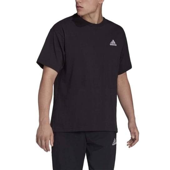 Adidas Koszulka Męska T-Shirt Tee Shirt Black He4387 M Adidas