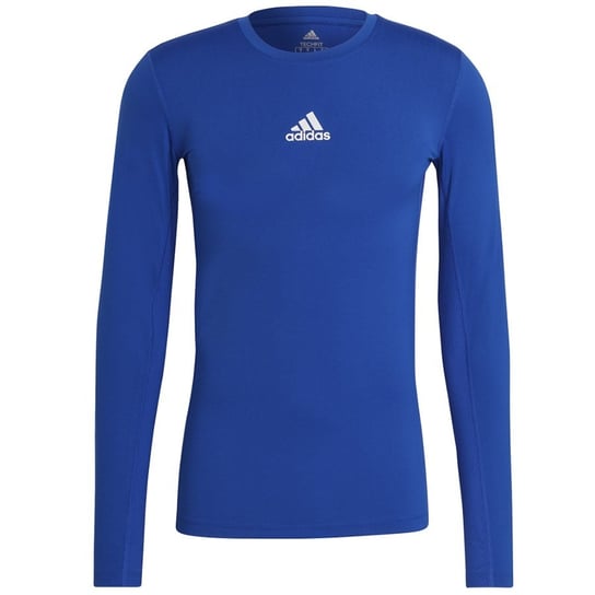 Adidas, Koszulka męska, TechFit LS Top GU7335, niebieska, rozmiar L Adidas