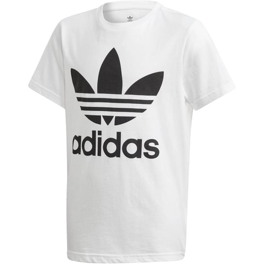 Adidas, Koszulka sportowa, TREFOIL TEE DV2904, biały, rozmiar 128 Adidas