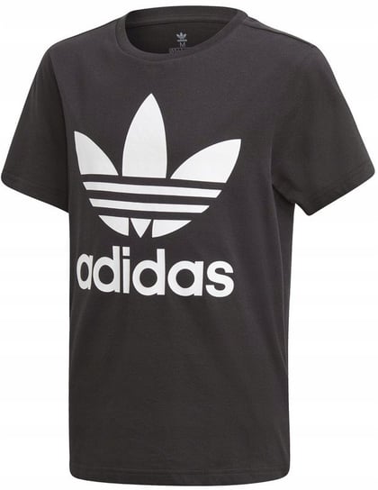 Adidas, Koszulka sportowa, TREFOIL TEE DV2905, czarny, rozmiar 164 Adidas