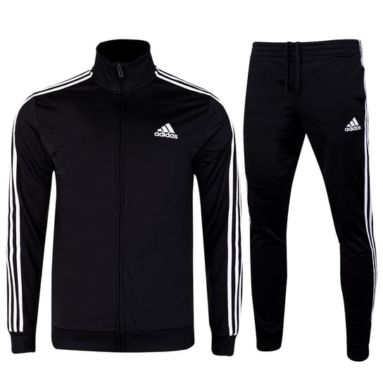 Adidas Męski Dres Kompletny 3S Tr Tt Ts Black Gk9651 168 (S) Adidas