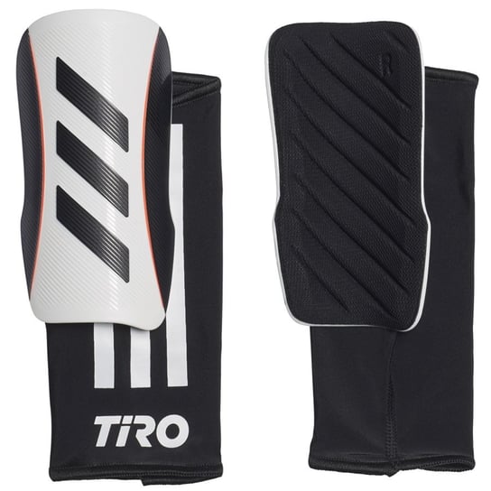 Adidas, Nagolenniki, Tiro SG LGE GK3534, biało-czarny, rozmiar L Adidas