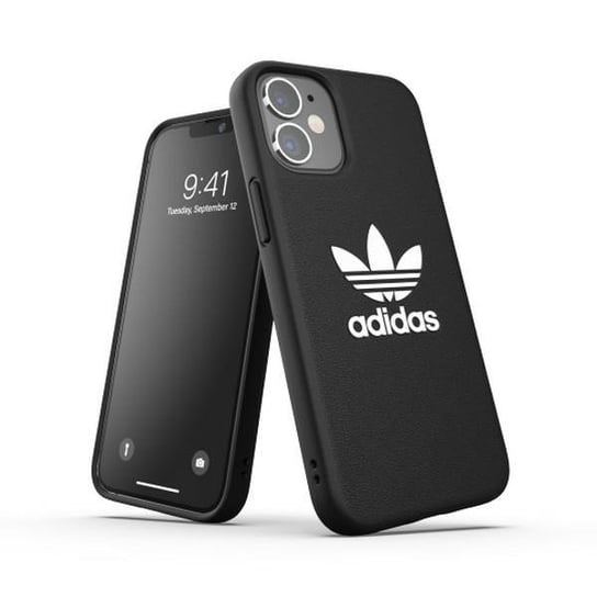 Adidas OR Moulded Case BASIC iPhone 12 mini czarno biały 42214 Adidas