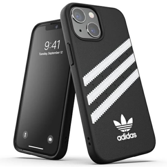 Adidas OR Moulded Case PU iPhone 13 mini 5,4" czarny/black 47080 Adidas