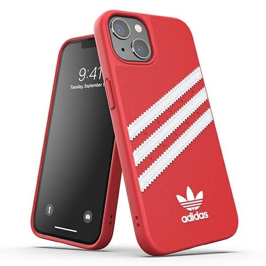Adidas OR Moulded Case PU iPhone 13 Pro / 13 6,1" czerwony/red 47117 Adidas