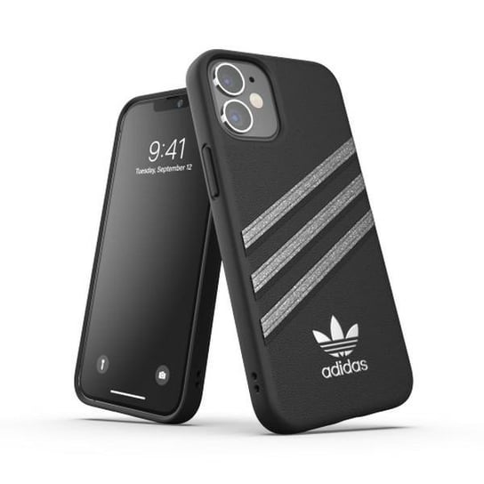 Adidas OR Moulded Case Woman iPhone 12 mini czarny/black 43713 Adidas