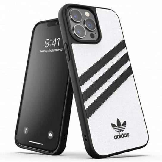 Adidas OR Moulded PU etui obudowa do iPhone 13 Pro Max 6,7" biały/white 47143 Adidas