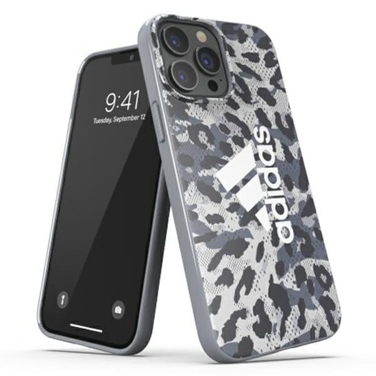 Adidas OR Snap Case Leopard iPhone 13 Pro Max 6,7" szary/grey 47262 Adidas