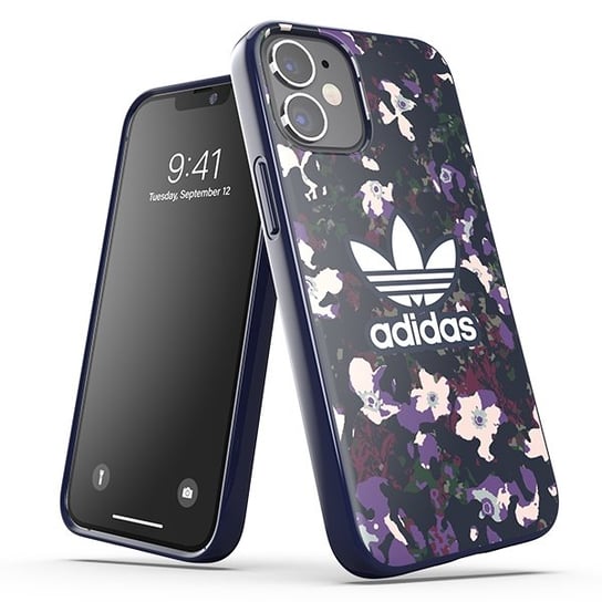 Adidas OR SnapCase Graphic iPhone 12 Min i 5.4" liliowy/lilac 42375 Adidas