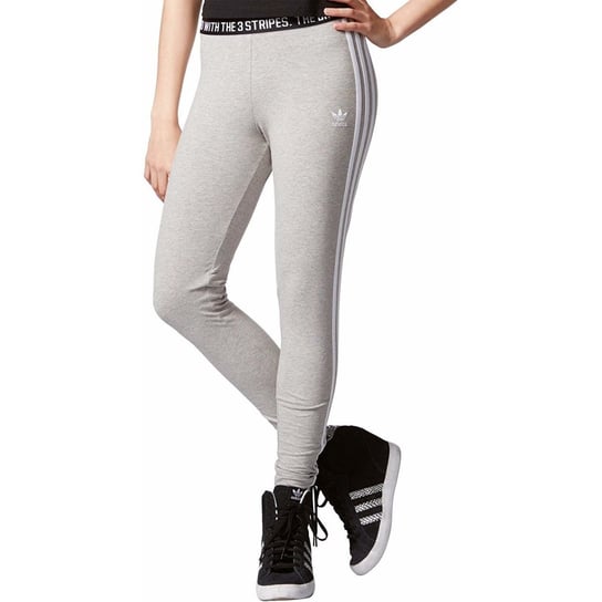 Adidas Originals legginsy damskie 3 STR leggings AY8946 XS szary Inna marka