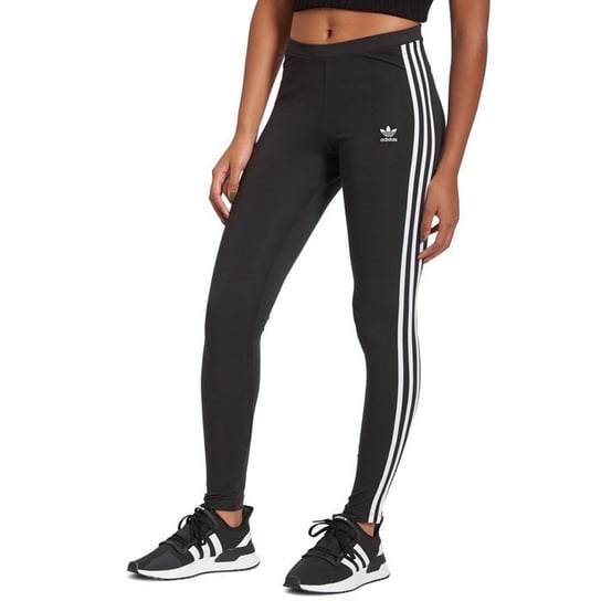 Adidas Originals Legginsy Damskie Bawełniane Czarne 3 Stripes Tight H09426 M Adidas