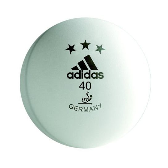 Adidas, Piłeczka do tenisa stołowego, Competition, biały, 10704, 3 szt. Adidas