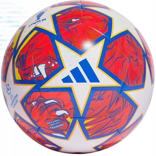 Adidas, piłka do piłki nożnej UEFA Champions League Training IN9332, rozmiar 5, powłoka TPU Adidas