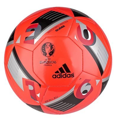 Adidas, Piłka nożna, Euro 2016 AC5420, czerwony, rozmiar 5 Adidas