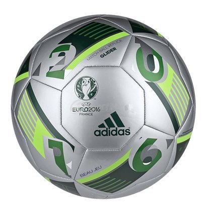 Adidas, Piłka nożna, Euro 2016, AC5421, srebrny, rozmiar 5 Adidas