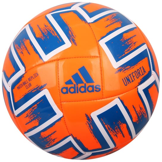 Adidas, Piłka nożna, Mistrzostwa Europy 2020, UNIFORIA CLUB, pomarańczowy, rozmiar 4 Adidas