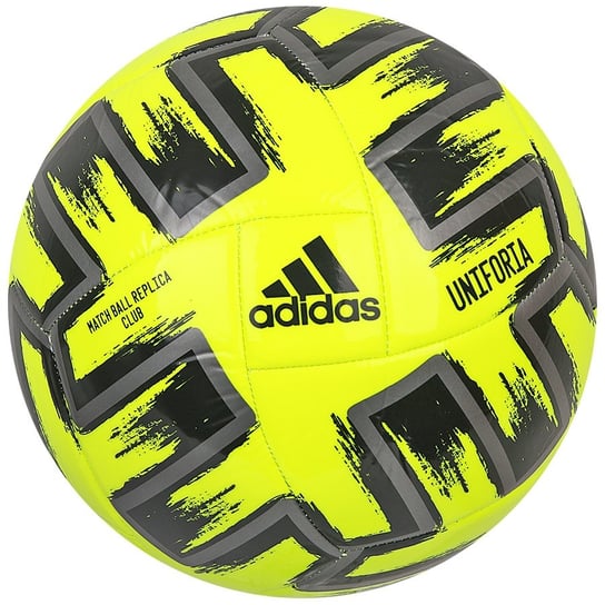 Adidas, Piłka nożna, Mistrzostwa Europy 2020, UNIFORIA CLUB, żółty, rozmiar 4 Adidas