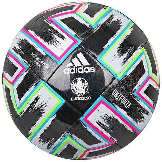 Adidas, Piłka nożna, Mistrzostwa Europy 2020, UNIFORIA TRN, czarny, rozmiar 5 Adidas