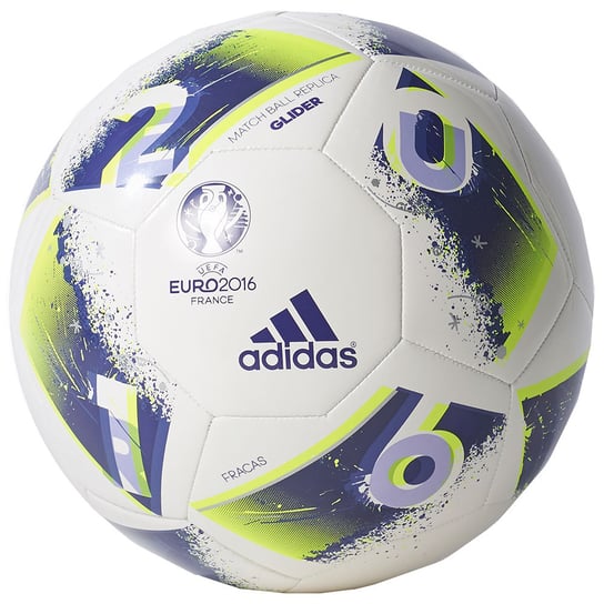 Adidas, Piłka nożna, Performance Glider Euro 2016, biały, rozmiar 5 Adidas