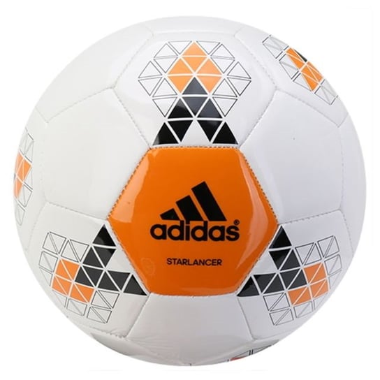 Adidas, Piłka nożna, Starlancer V AC5543, biały, rozmiar 4 Adidas
