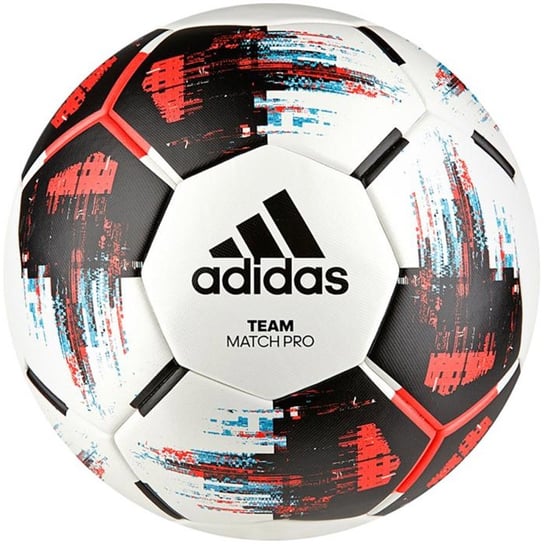 Adidas, Piłka nożna, Team Match Ball CZ2235, biało - czerwony, rozmiar 5 Adidas