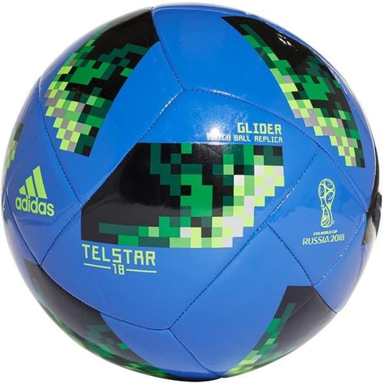Adidas, Piłka nożna, Telstar Glider CE8100, niebieski, rozmiar 5 Adidas