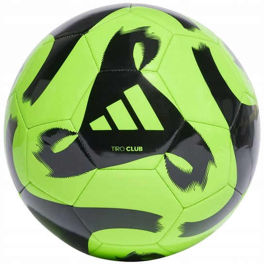 Adidas, Piłka nożna Tiro Club HZ4167, zielono-czarna, rozmiar 5 Adidas