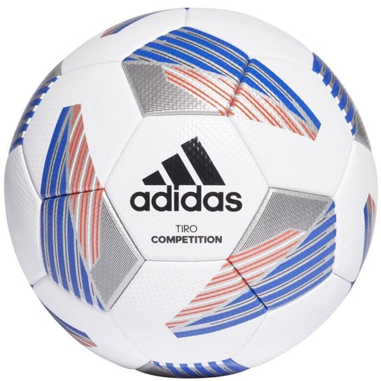 Adidas, Piłka nożna Tiro Competition FS0392, biało-niebieska, rozmiar 5 Adidas
