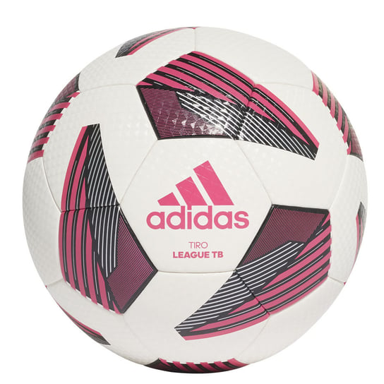 Adidas, Piłka nożna Tiro League TB FS0375, biało-różowa, rozmiar 5 Adidas