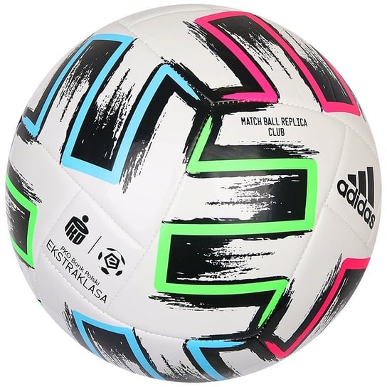 Adidas, Piłka nożna, Uniforia Club Ekstraklasa FH7321, biały, rozmiar 5 Adidas