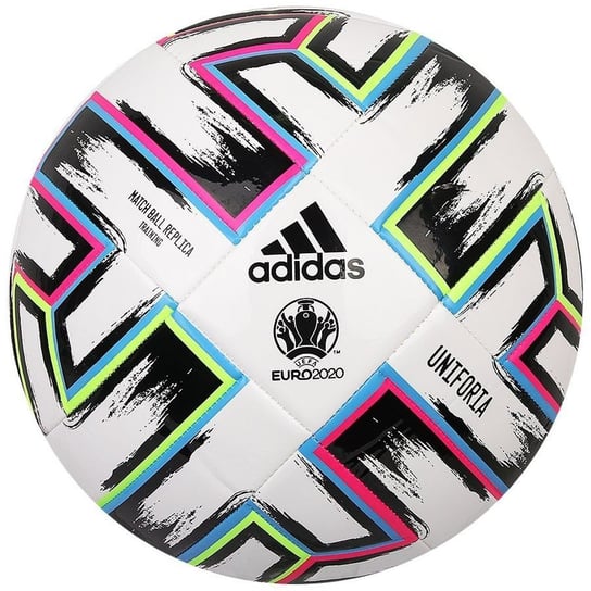 Adidas, Piłka nożna, Uniforia Euro 2020 Training FU1549, biały, rozmiar 4 Adidas