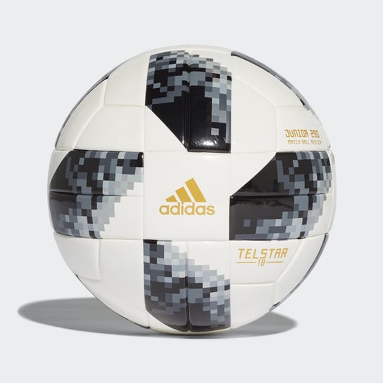 Adidas, Piłka nożna, World Cup 2018 J290 CE8147, biało - czarny, rozmiar 4 Adidas