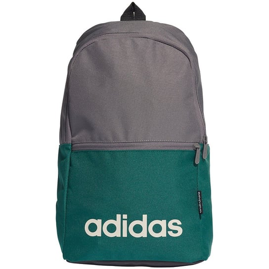 Adidas, plecak sportowy, Linear Classic Daily Backpack, szaro-zielony H34829 Adidas