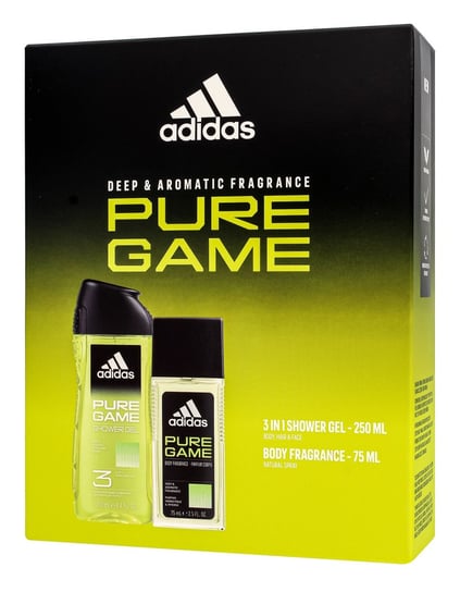 Adidas, Pure Game, Zestaw kosmetyków, 2 szt. Inna marka
