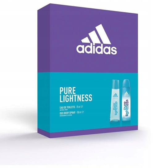 Adidas, Pure Lightness, zestaw kosmetyków, 2 szt. Adidas