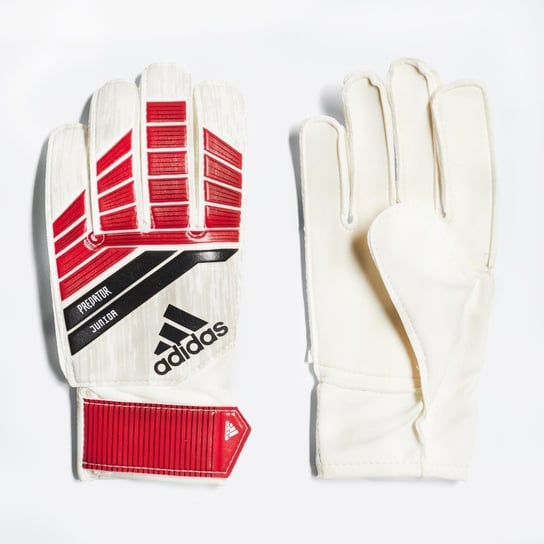 Adidas, Rękawice bramkarskie, Predator junior DN5622, czerwony, rozmiar 3 Adidas