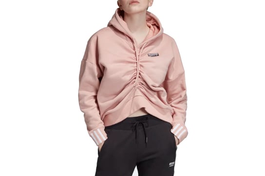 adidas Ruched Hoodie EC0782 damska Bluza sportowa różowa Adidas
