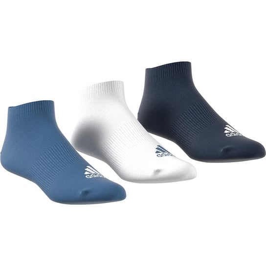 Adidas, Skarpety damskie, NO-SHOW Thin 3pak S99895, biały, rozmiar 35-38 Adidas