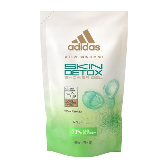 Adidas, Skin Detox, Żel pod prysznic dla kobiet refill, 400 ml Adidas
