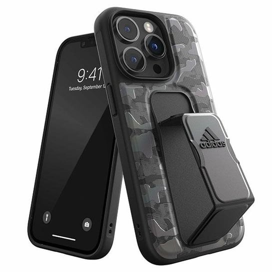 Adidas SP Grip Case CAMO etui obudowa do iPhone 14 Pro czarny/black 50249 Adidas