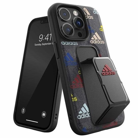 Adidas SP Grip Case etui obudowa do iPhone 14 Pro czarny/black/coulourful 50251 Adidas