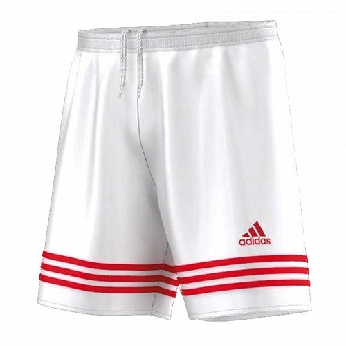 Adidas, Spodenki piłkarskie, Entrada 14 F50636, biały, rozmiar 164 Adidas