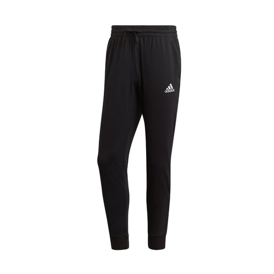 Adidas, Spodnie sportowe męskie Essentials Single, GK9226, Czarne, Rozmiar M Adidas