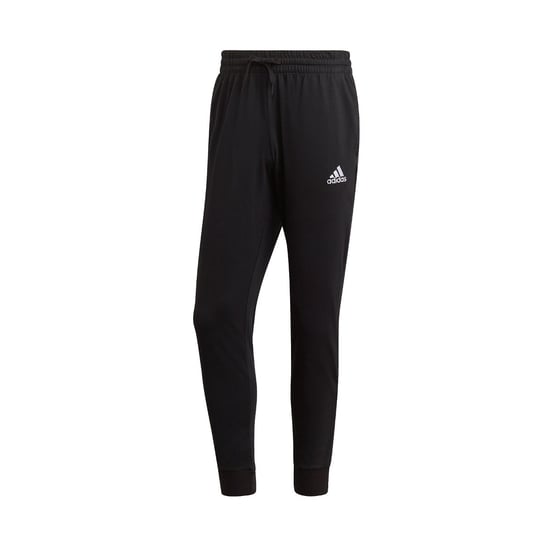 Adidas, Spodnie sportowe męskie Essentials Single, GK9226, Czarne, Rozmiar XL Adidas