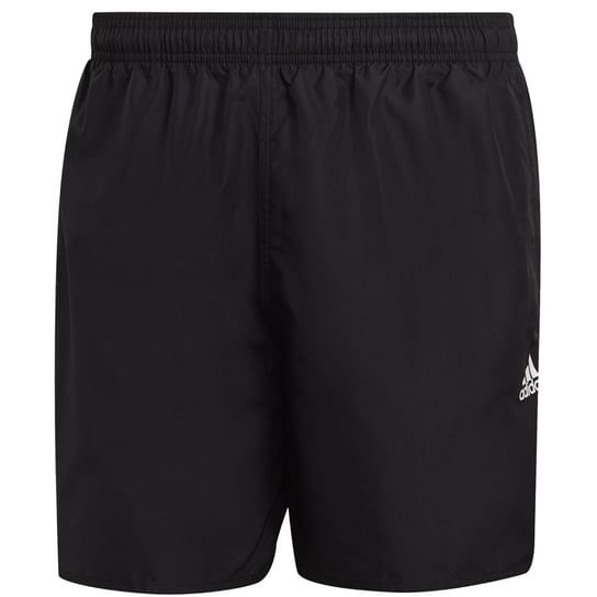 Adidas, Szorty, Short Lenght Solid Swim Shorts GQ1081, czarny, rozmiar L Adidas