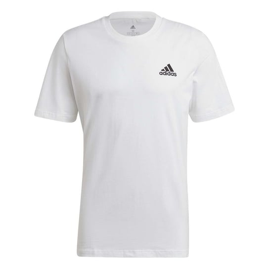 adidas T-Shirt Essentials Embroidered Small Logo Męska Biała (GK9640) Adidas