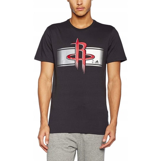 Adidas t-shirt męski Rockets czarny Ax7685 L czarny Adidas