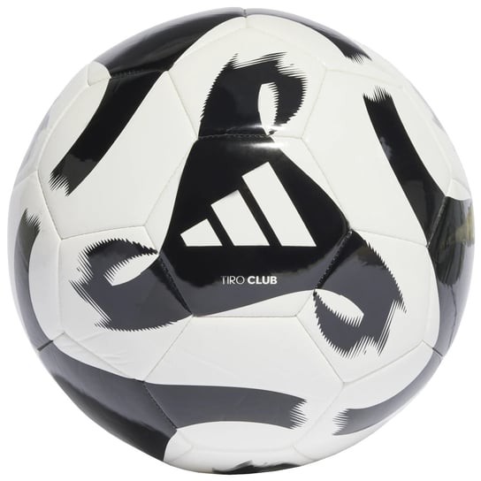 adidas Tiro Club Ball HT2430, unisex, piłki do piłki nożnej, Białe Adidas