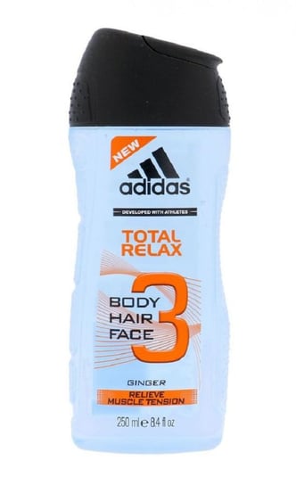 Adidas, Total Relax 3, Żel pod prysznic, 250 ml Adidas